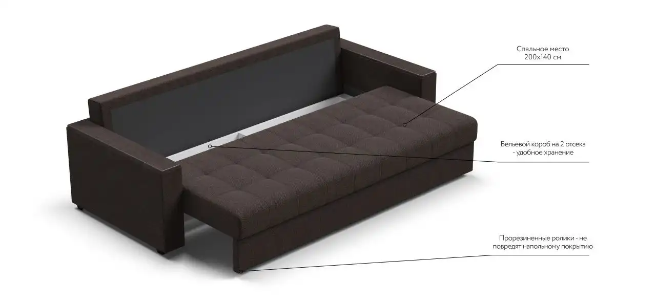 Диван Атланта НПБ - Мебель (Для дома и дачи) в Саратов