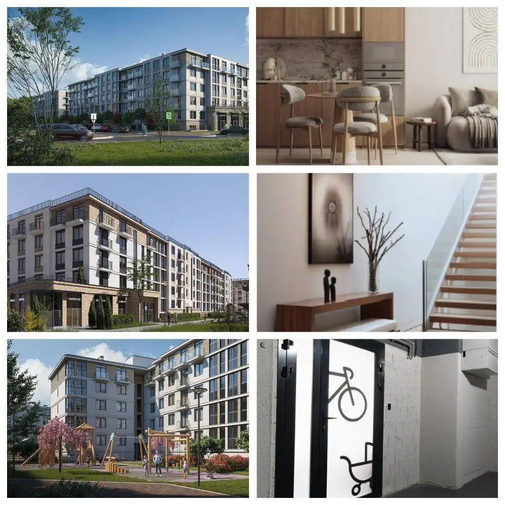 ЖК «Клевер» в Пионерском, Калининградская область - Квартиры (Недвижимость) в Пионерский