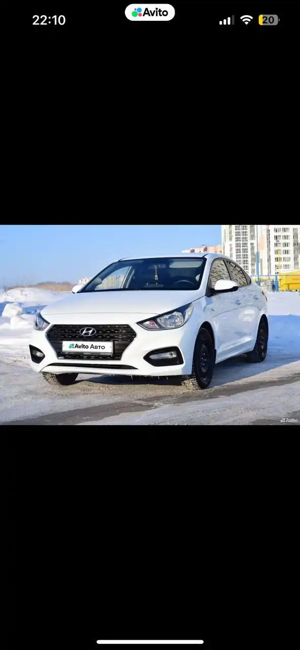 Hyundai Solaris 2019 года с пробегом 56100 км - Легковые автомобили (Авто) в Саратов