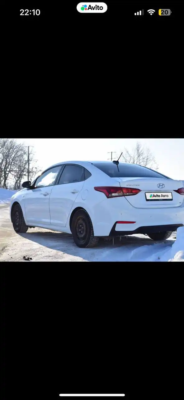 Hyundai Solaris 2019 года с пробегом 56100 км - Легковые автомобили (Авто) в Саратов