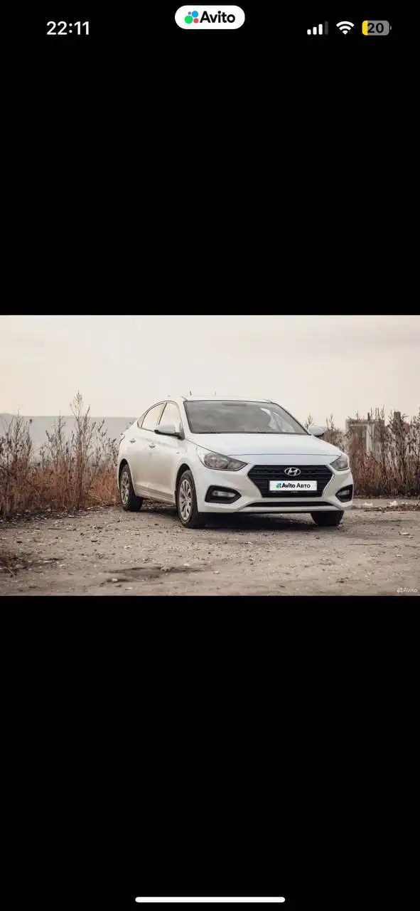 Hyundai Solaris 2019 года с пробегом 56100 км - Легковые автомобили (Авто) в Саратов