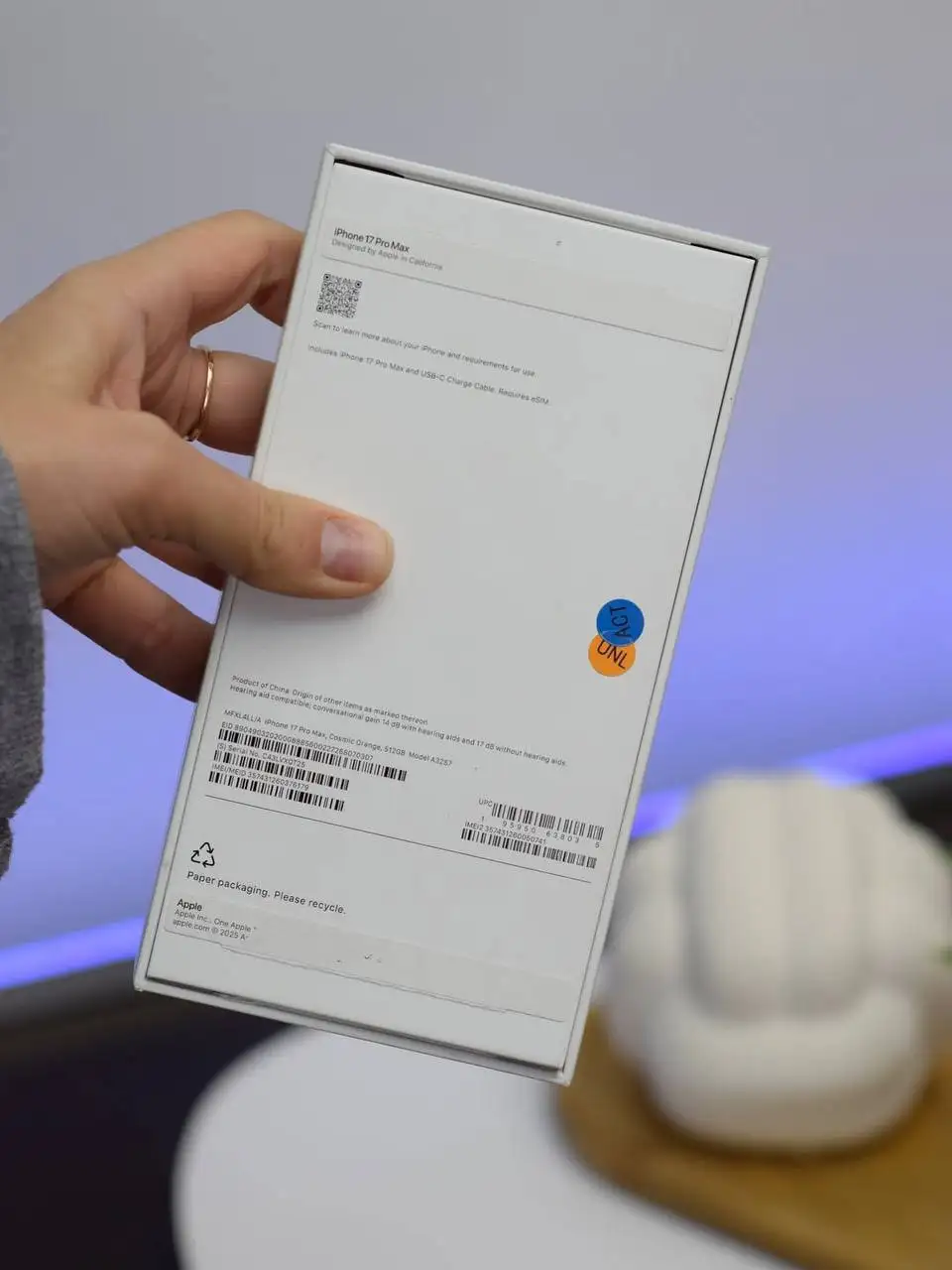 iPhone 17 Pro Max Cosmic Orange 256Gb - Смартфоны (Электроника) в Саратов