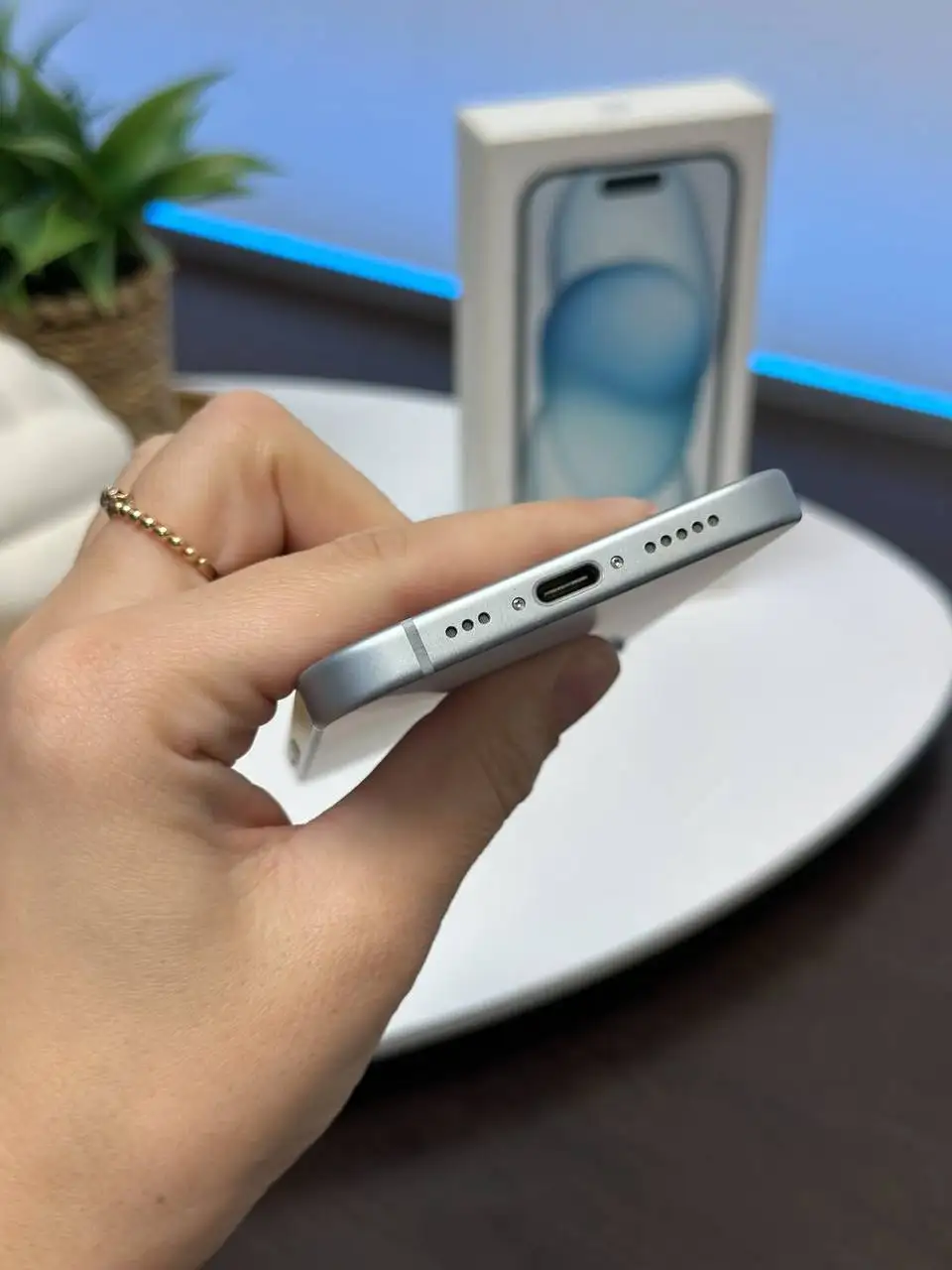 iPhone 15 Blue 512Gb с гарантией и доставкой - Смартфоны (Электроника) в Саратов