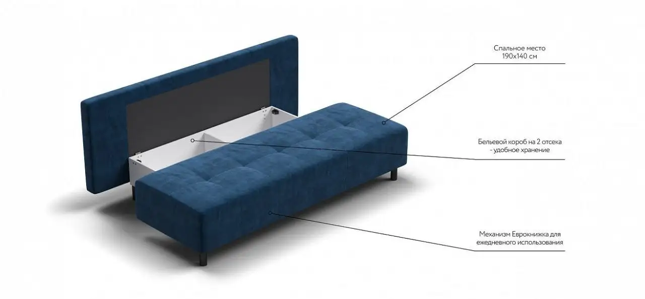 Диван Бостон мини - Мебель (Для дома и дачи) в Саратов