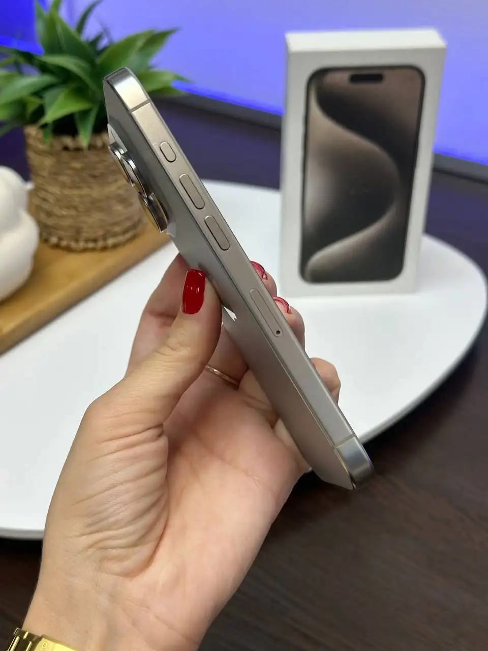 iPhone 15 Pro Natural Titanium 512Gb - Смартфоны (Электроника) в Саратов