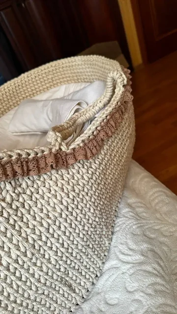 Вязаная люлька-кокон на заказ - Товары для детей в Саратов