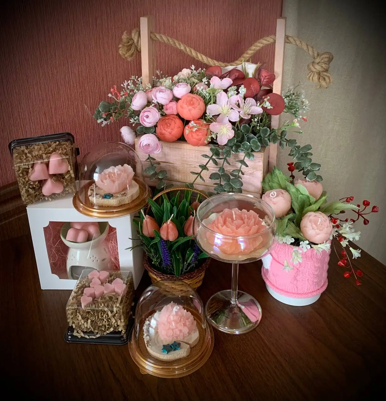 Свечи ручной работы к 8 Марта - Рукоделие (Хобби и отдых) в Саратов