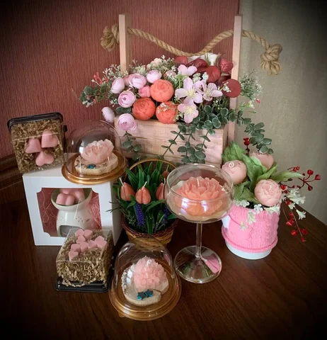 Свечи ручной работы к 8 Марта - Рукоделие в Саратов