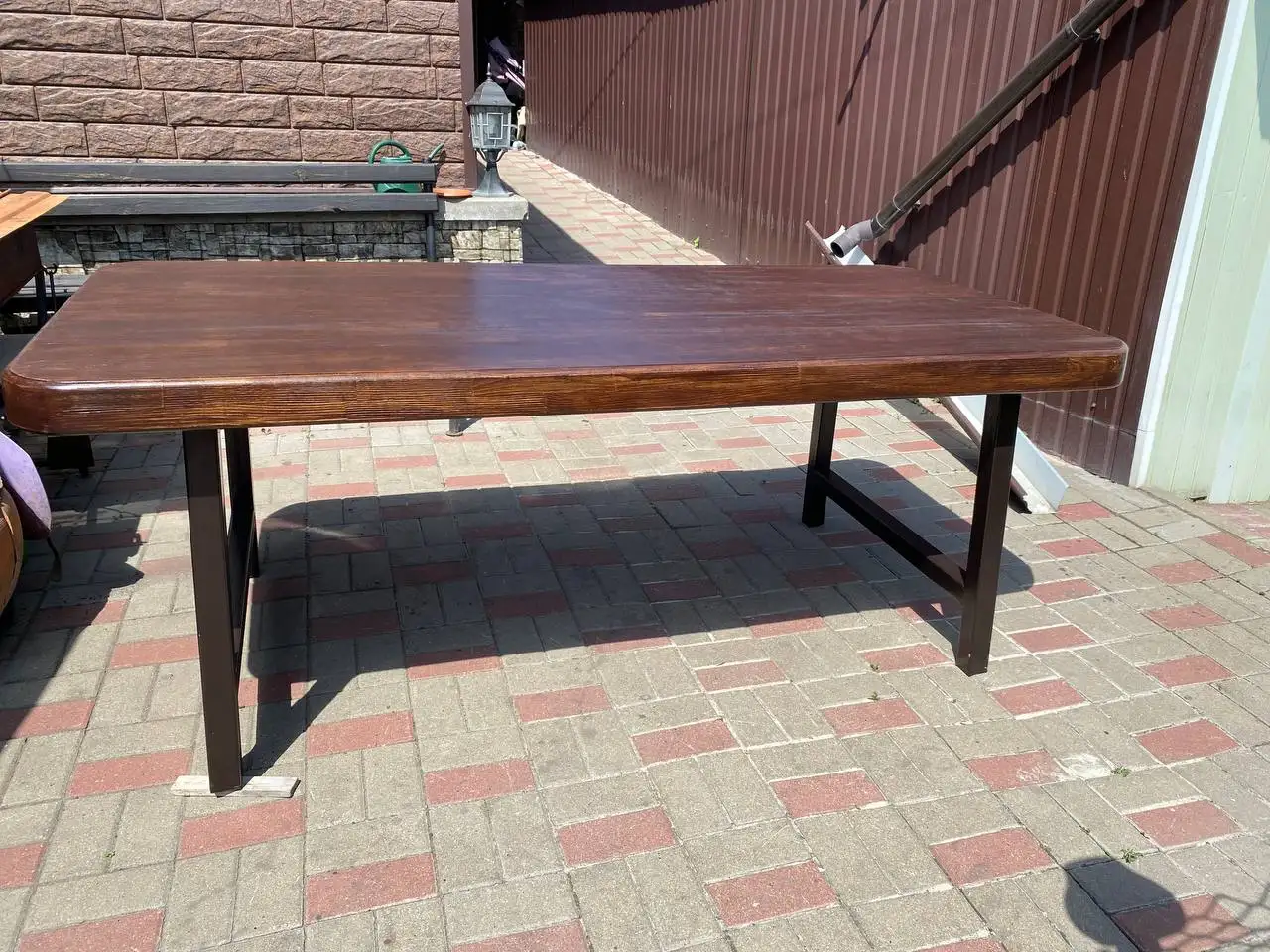 Лавочка и стол деревянные для беседок и бани - Мебель для сада (Для дома и дачи) в Белгород