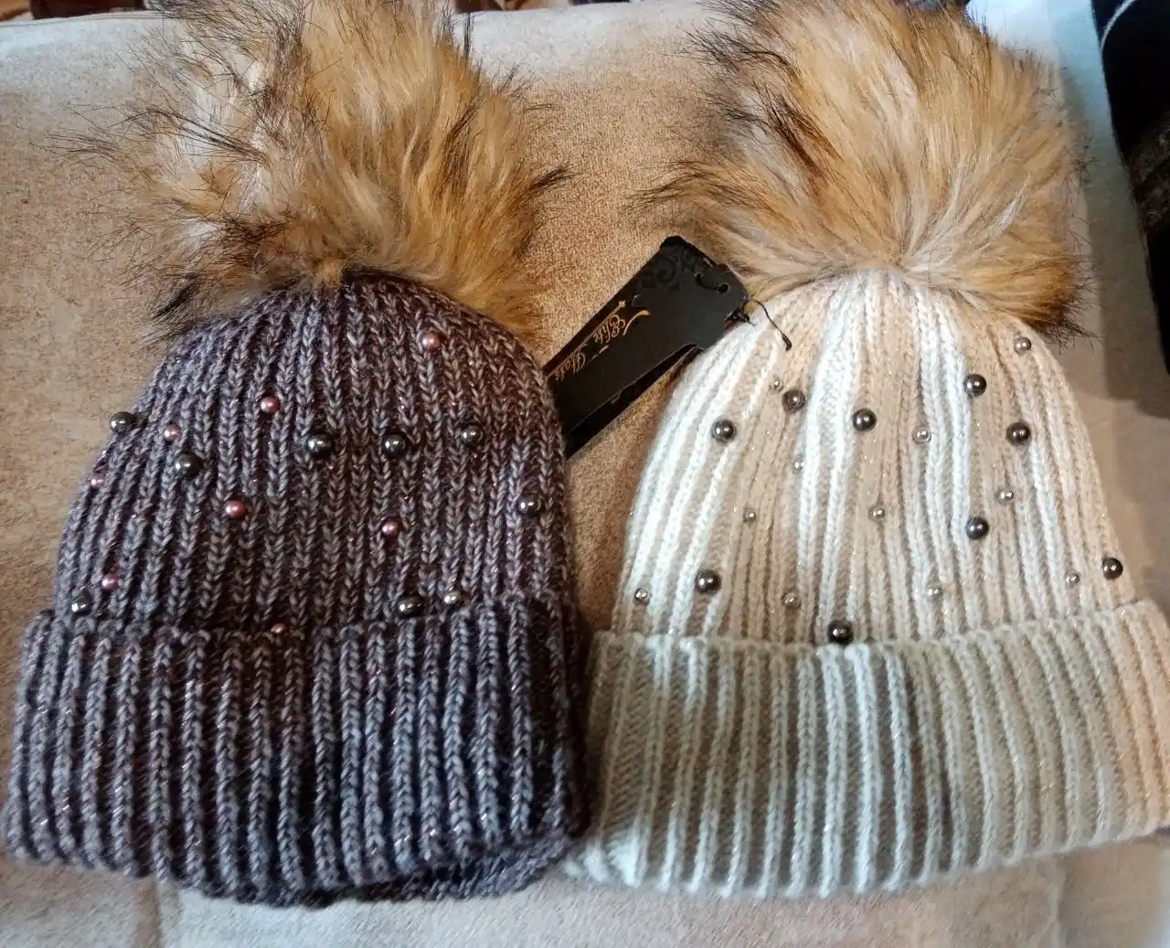 Шапки женские теплые на флисе