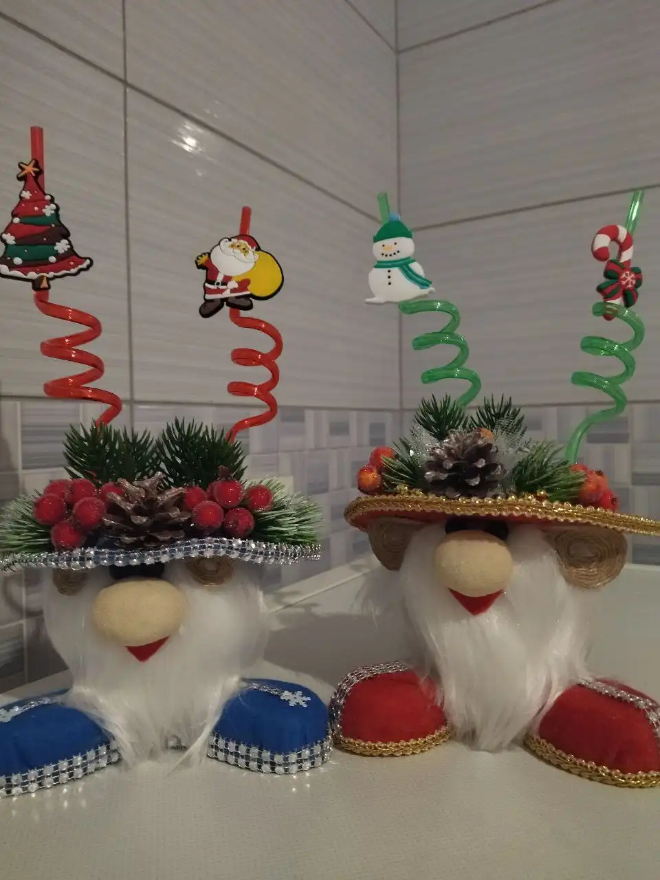 Декоративные новогодние подставки