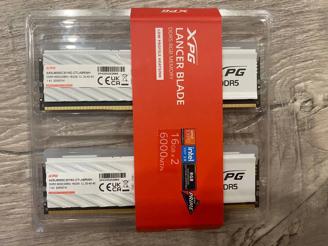 Оперативная память Adata XPG Lancer Blade RGB 32GB