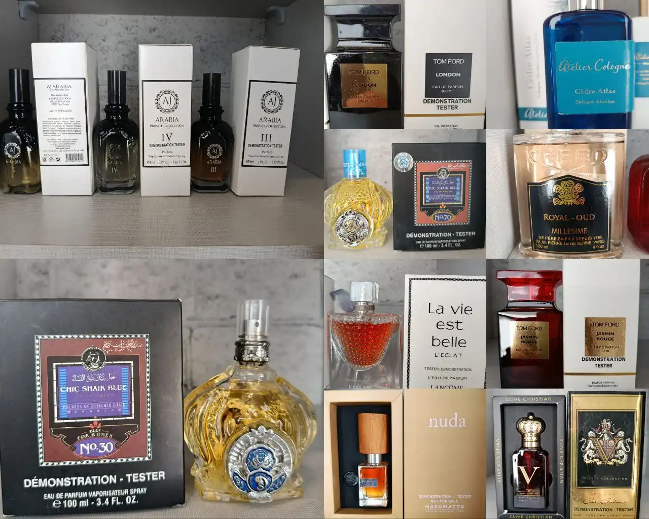 Распродажа парфюма при закрытии магазина