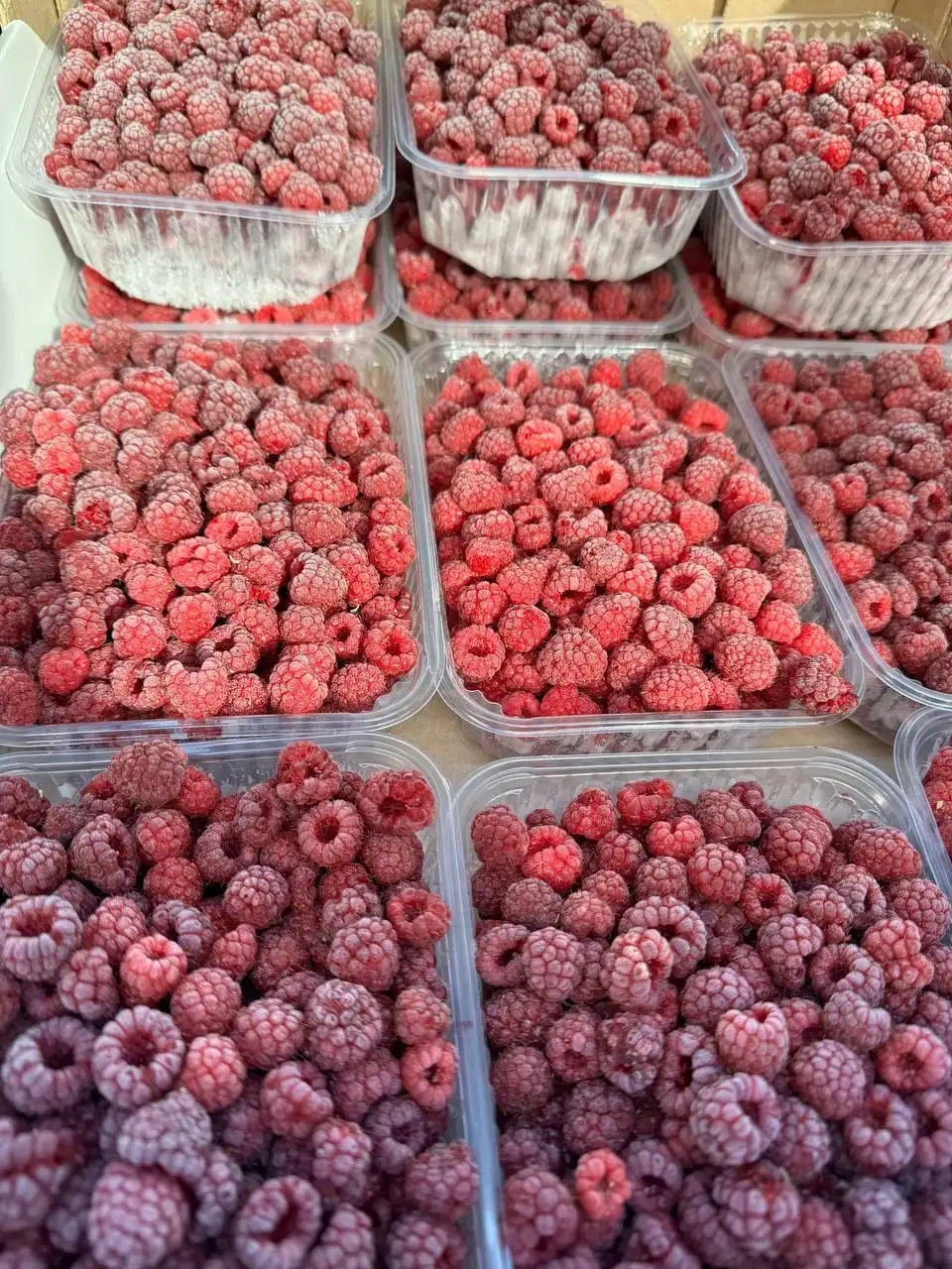 Малина шоковой заморозки