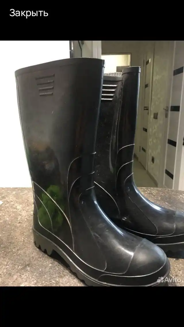 Сапоги новые р.40,5(26,2)