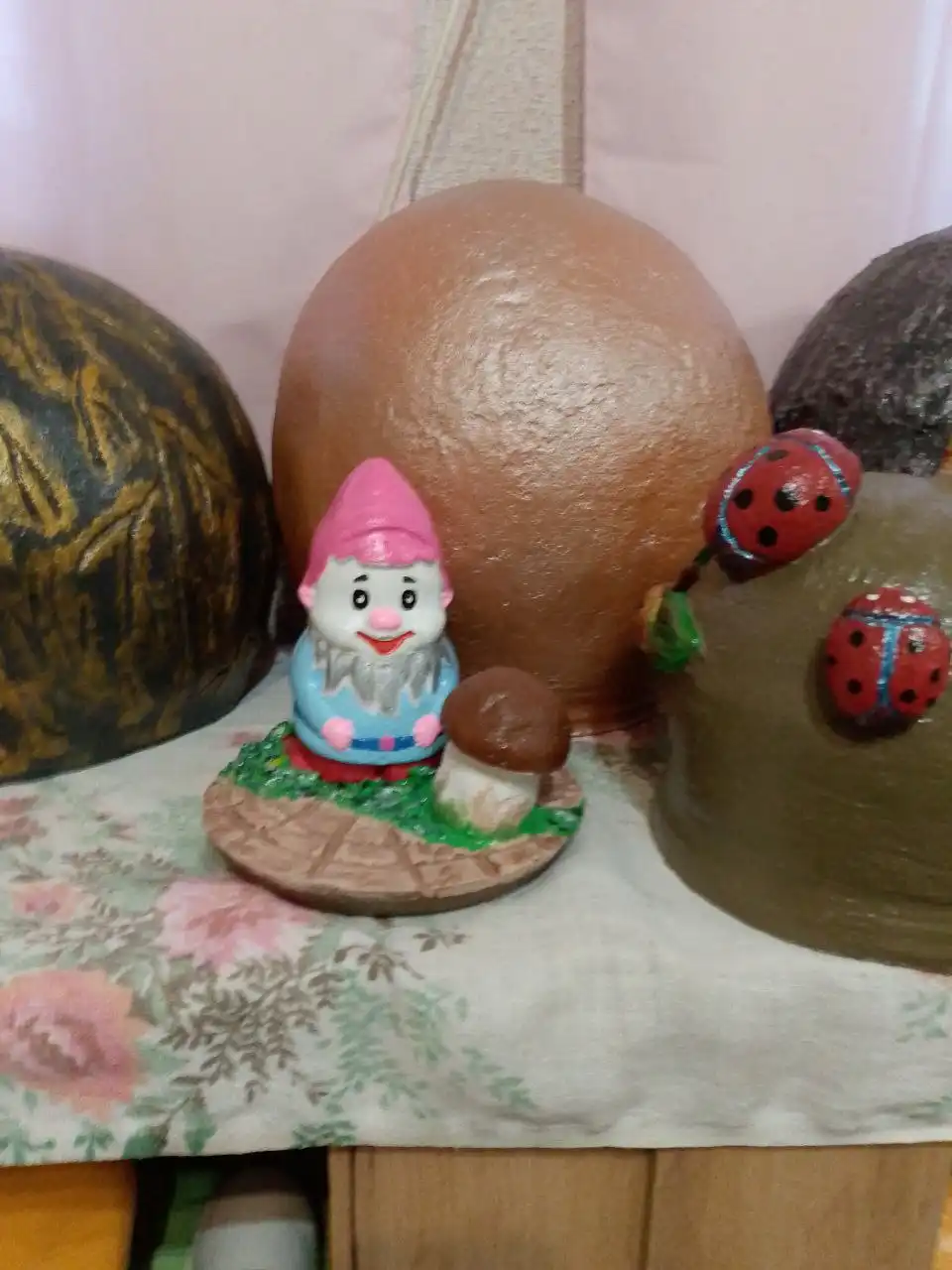 Садовые фигурки из цемента ручной работы