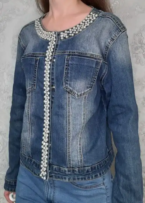 Джинсовая куртка Miss Bonbon