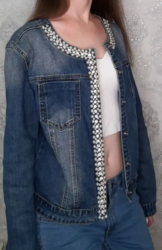 Джинсовая куртка Miss Bonbon