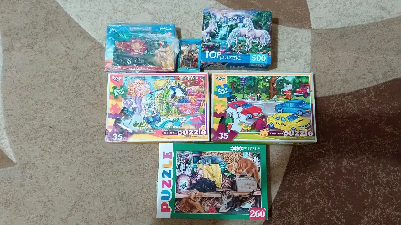 Пазлы за пакет муки