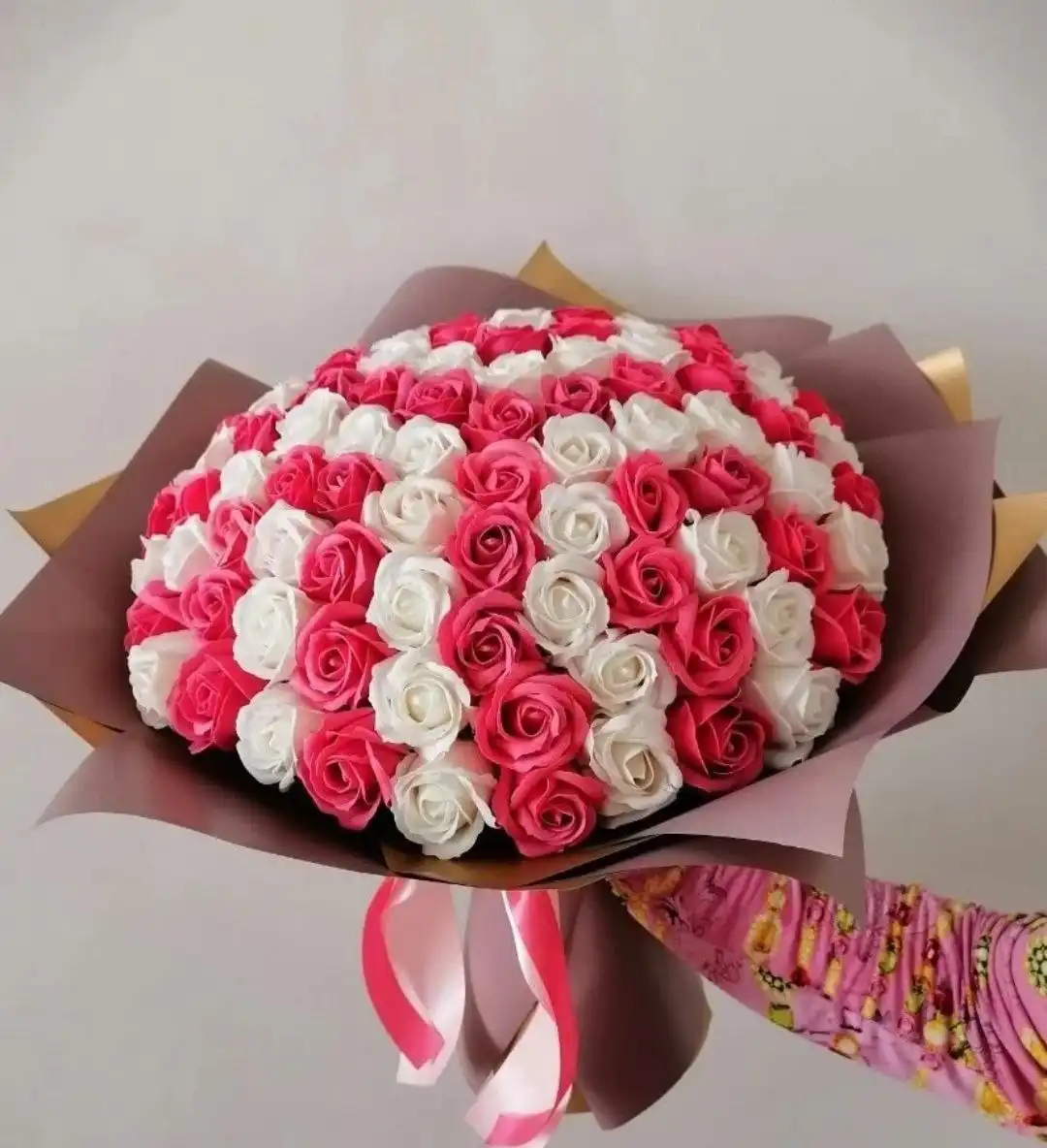 Продам букет из мыльных роз 101 штука - Рукоделие (Хобби и отдых) в Белгород