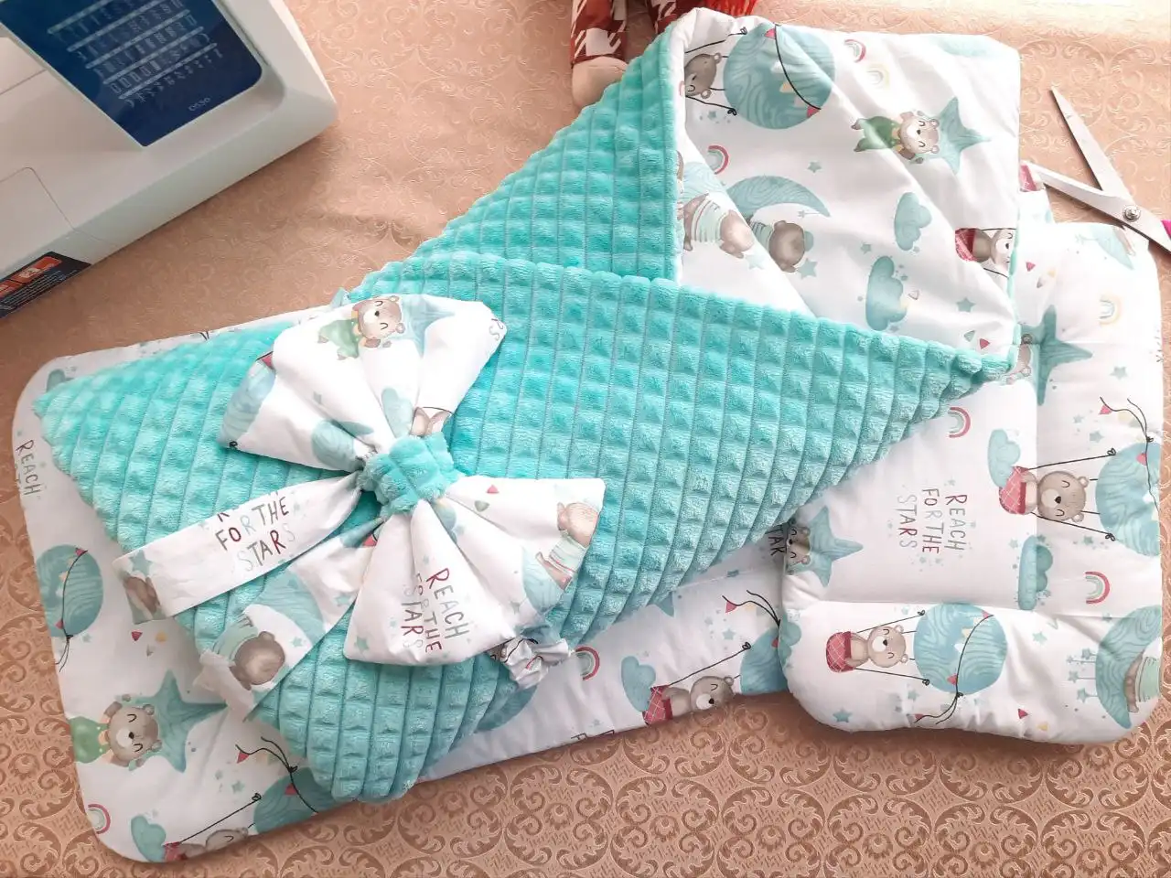 Комплекты в коляску ручной работы из хлопка и плюша - Детская одежда и аксессуары (Товары для детей) в Белгород