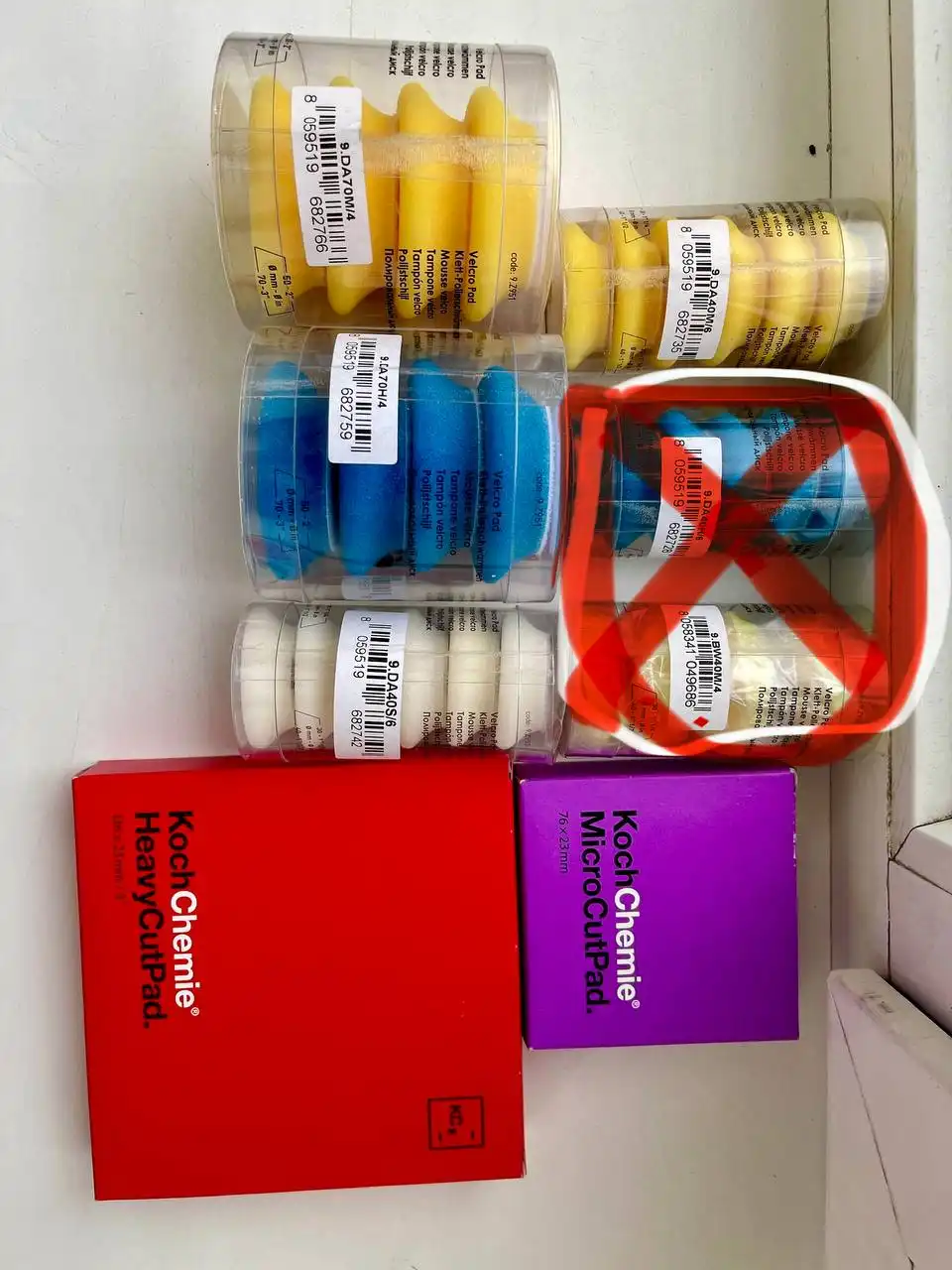 Полировальные диски и круги RUPES различных типов и размеров - Инструменты для авто (Запчасти) в Белгород