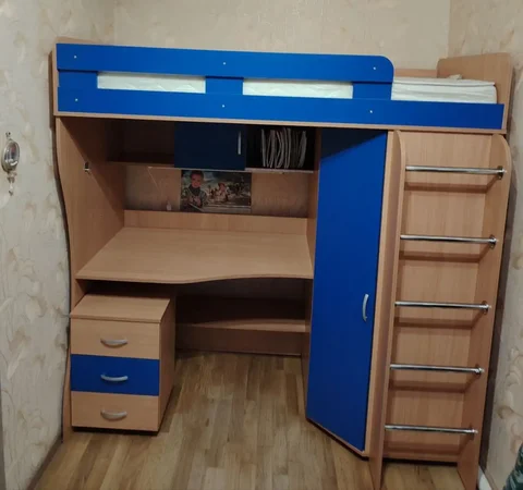 Продам кровать-чердак с матрасом - Обои в Белгород