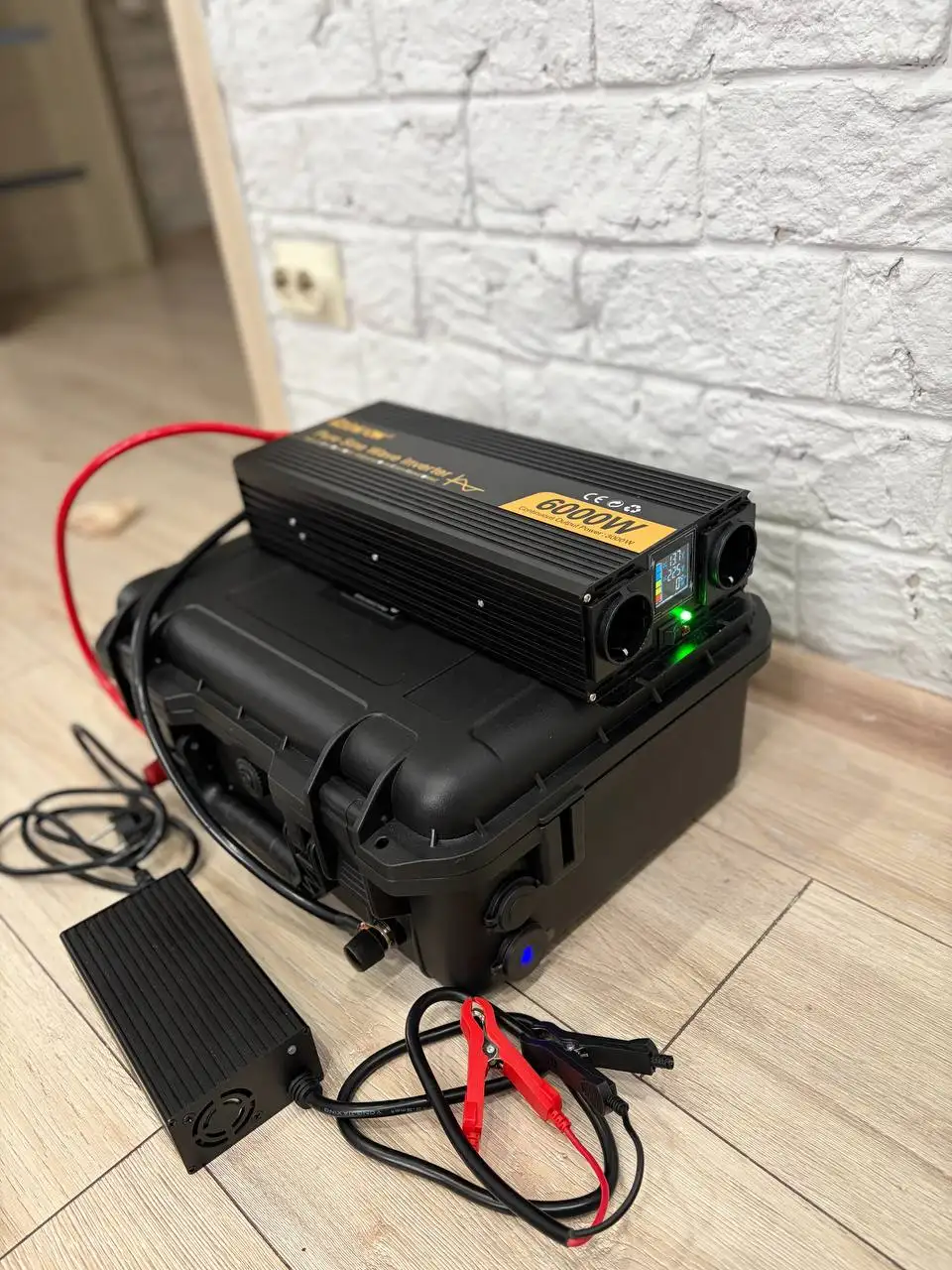 Автономная электростанция Lifepo4 340Ah с инвертором 3кВт - Системы автономного питания (Электроника) в Белгород