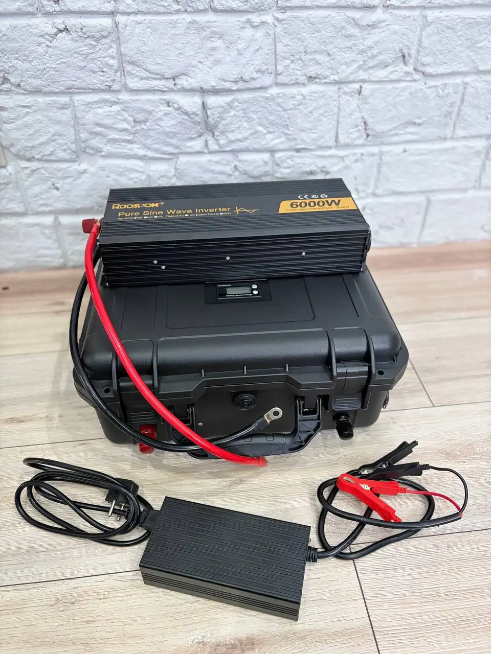 Автономная электростанция Lifepo4 340Ah с инвертором 3кВт - Системы автономного питания (Электроника) в Белгород