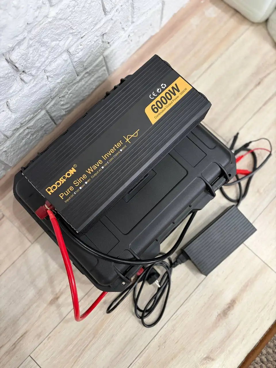 Автономная электростанция Lifepo4 340Ah с инвертором 3кВт - Системы автономного питания (Электроника) в Белгород