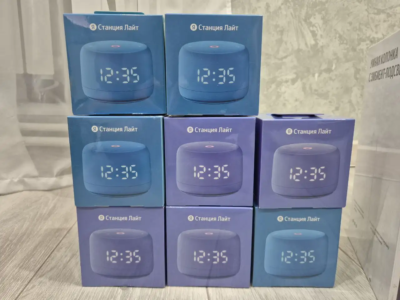 Продам новые Яндекс колонки Лайт 2с часами - Колонки (Электроника) в Белгород