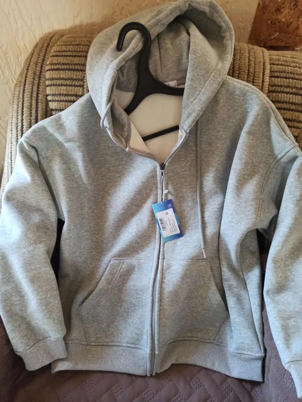 Толстовка оверсайз теплая новая - Толстовки (Одежда) в Белгород