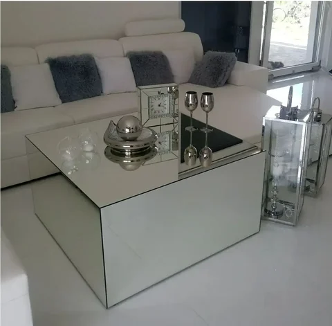 Продам зеркальный журнальный столик на колесиках - Товары для дома и дачи в Комсомольский