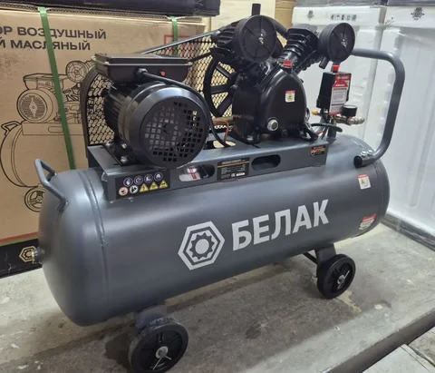 Продам новый компрессор с ресивером 100 литров - частное объявление в Белгород