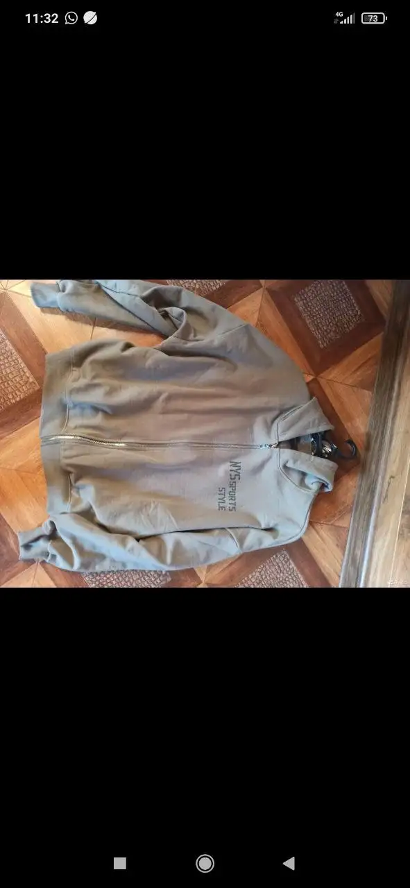 Зипхуди оверсайз Твоё, размер 48-50-52, хлопок 100% - Верхняя одежда (Одежда) в Белгород