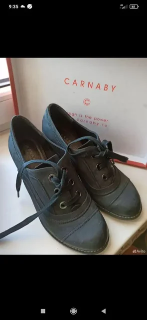 Полуботинки Chester Carnaby Италия натуральная кожа - Платья в Белгород