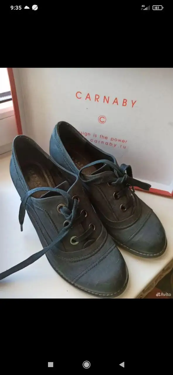 Туфли Честер Карнаби Италия размер 36.5 - Обувь (Одежда) в Белгород