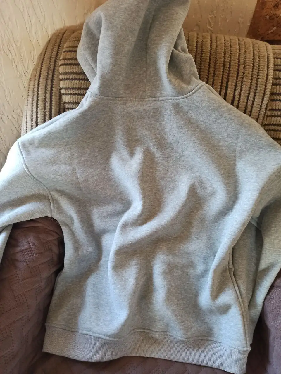 Теплая толстовка из хлопка с флисом и велюром - Толстовки (Одежда) в Белгород