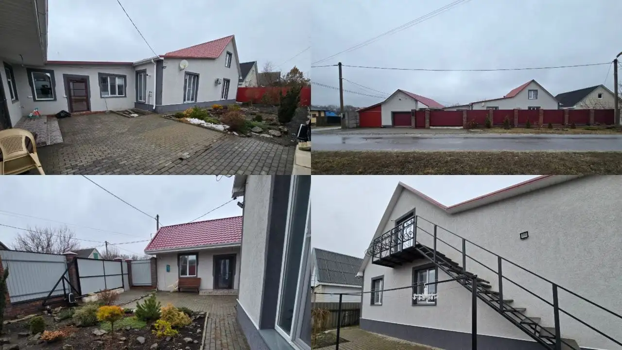 Продам дом в п.Октябрьский с гаражами и садом - Дома (Недвижимость) в Октябрьский