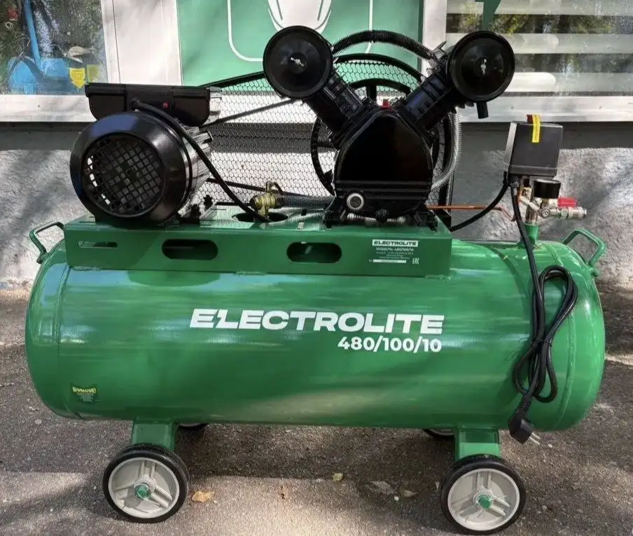 Продам новый компрессор 100 литров 480 л/мин 2.2 кВт - Промышленное оборудование (Готовый бизнес и оборудование) в Белгород