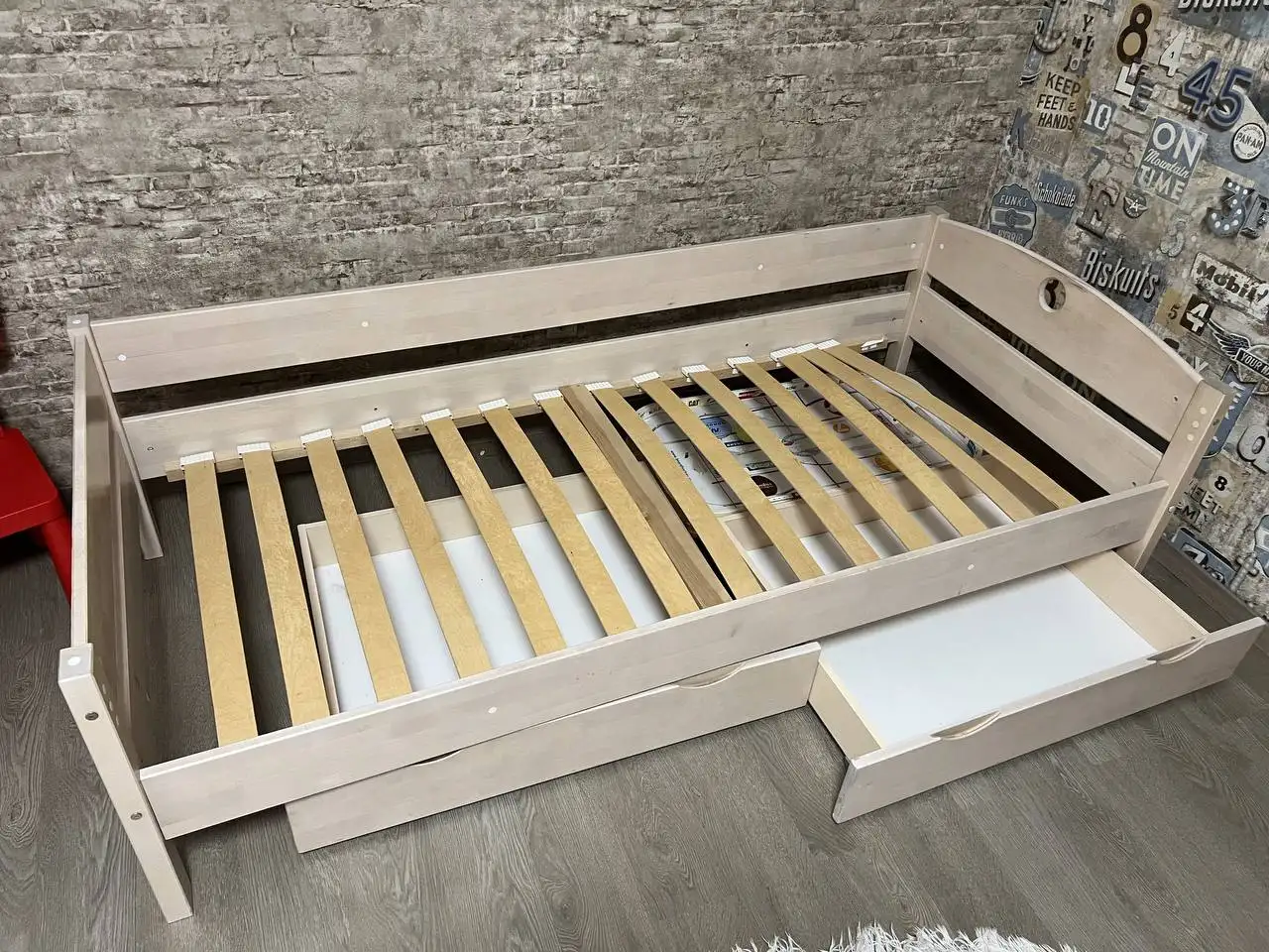 Двухъярусная кровать для детей с матрасами и ящиками - Мебель (Товары для детей) в Дубовое