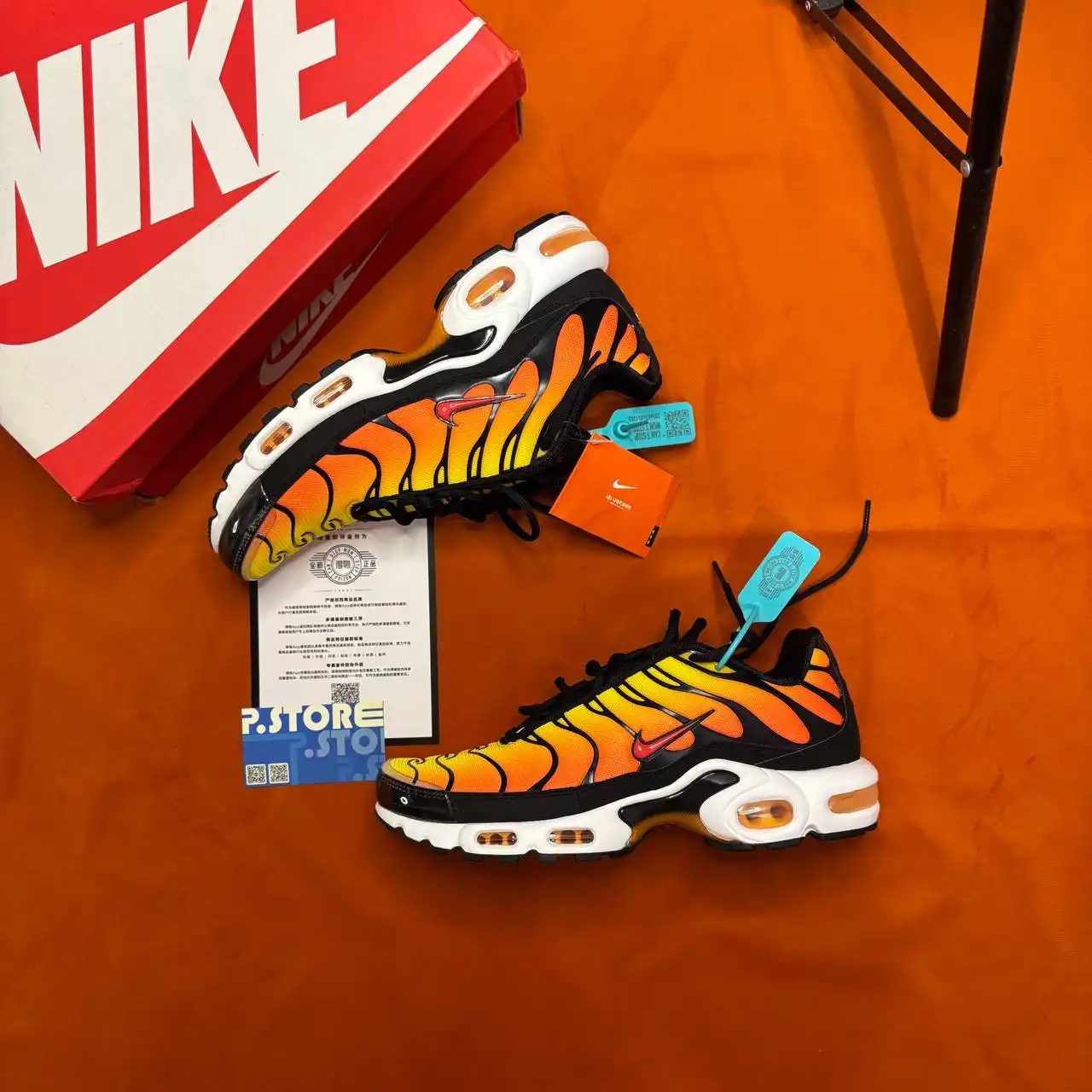 Nike Air Max TN Plus 'Sunset' размер 9.5 US / 43 EUR