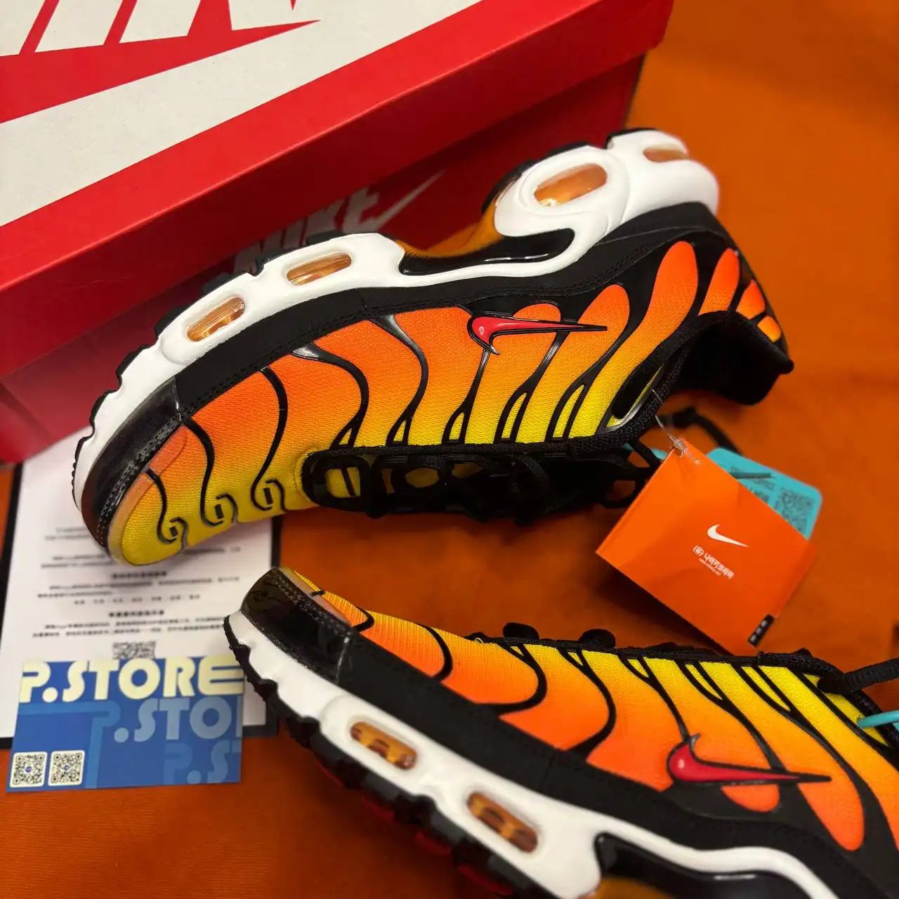 Nike Air Max TN Plus 'Sunset' размер 9.5 US / 43 EUR