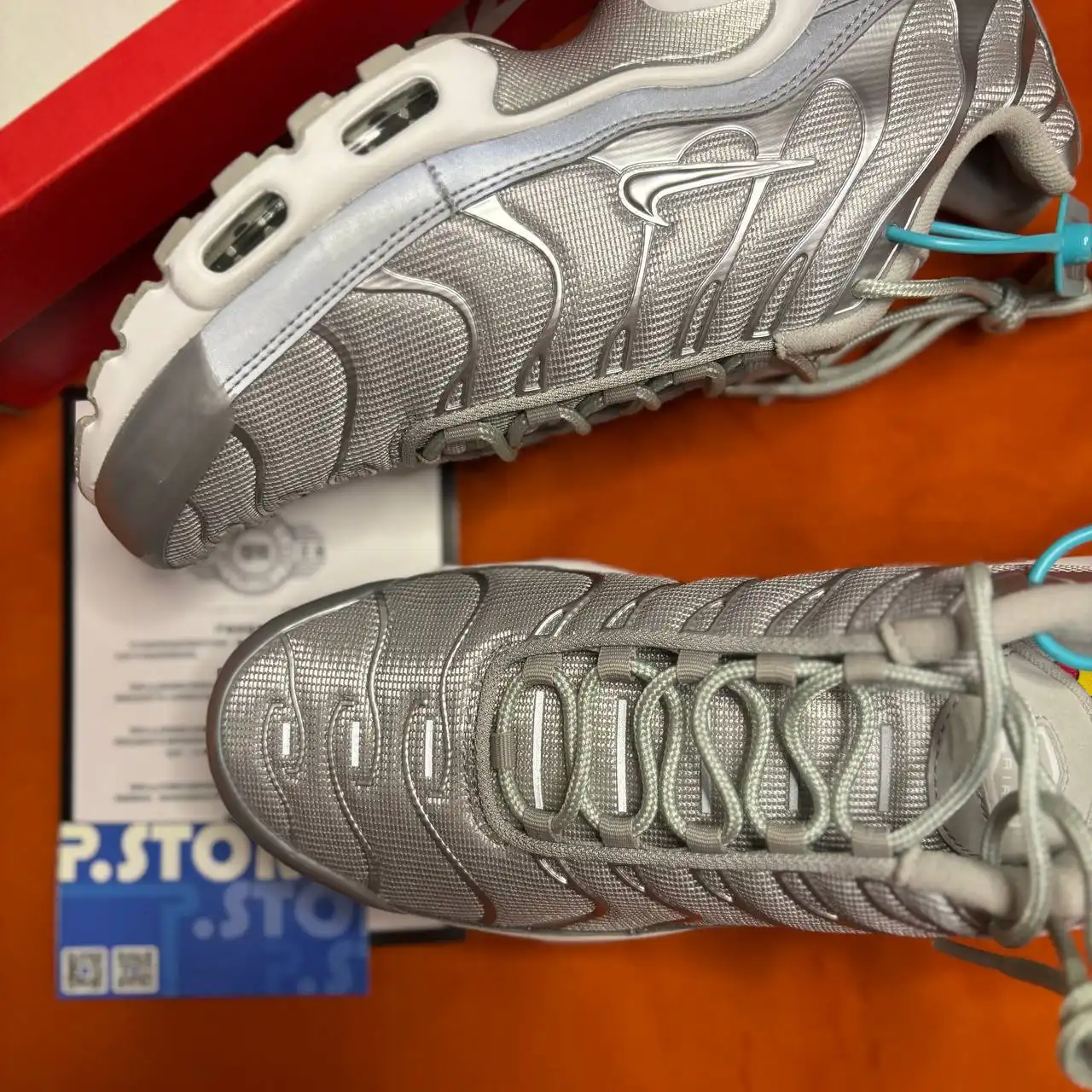 Nike Air Max TN Plus Metallic Silver в наличии в Пензе