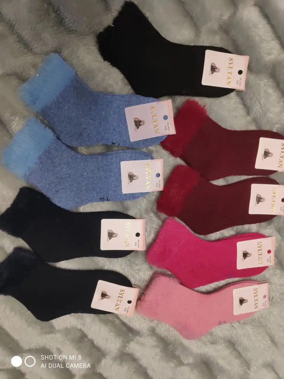 Носки детские ангорские новые 6-8 лет