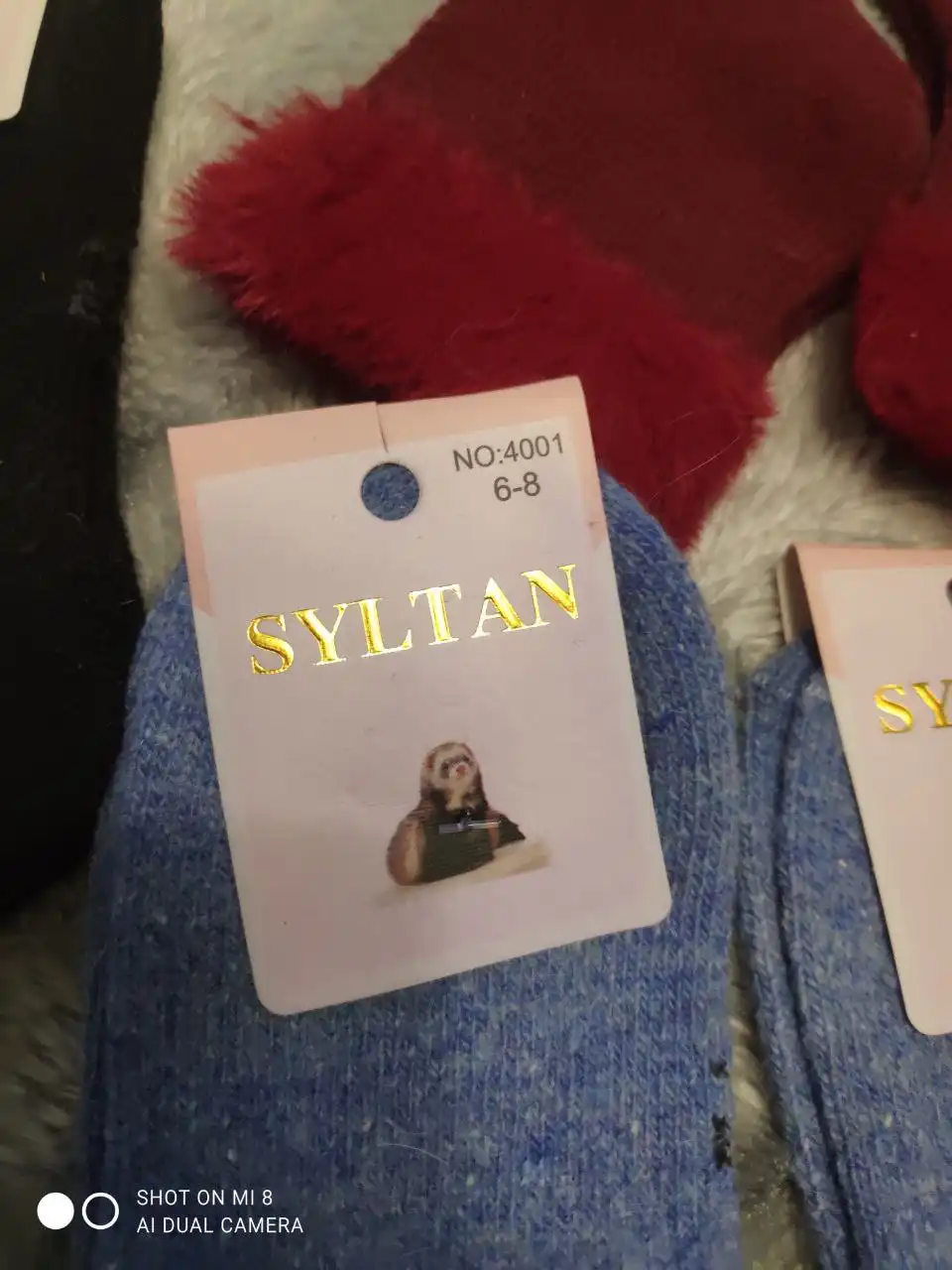 Носки детские ангорские новые 6-8 лет