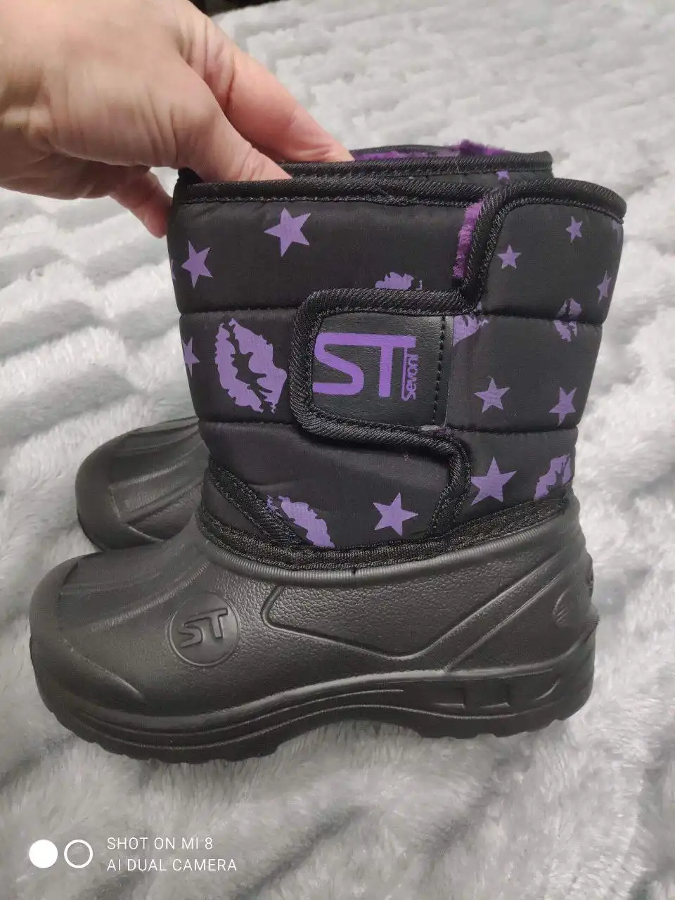 Детские комбинированные сапоги (сноубутсы) 32 размер