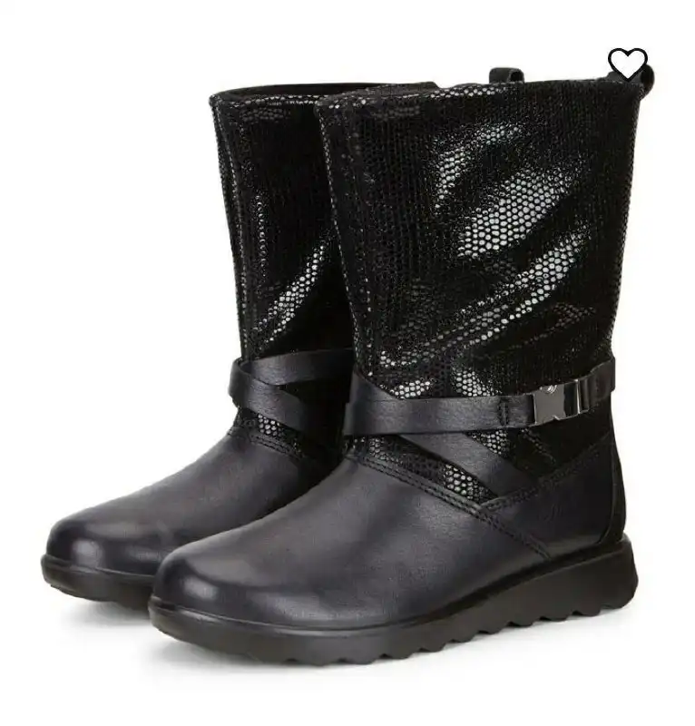 Детские осенние сапоги Ecco