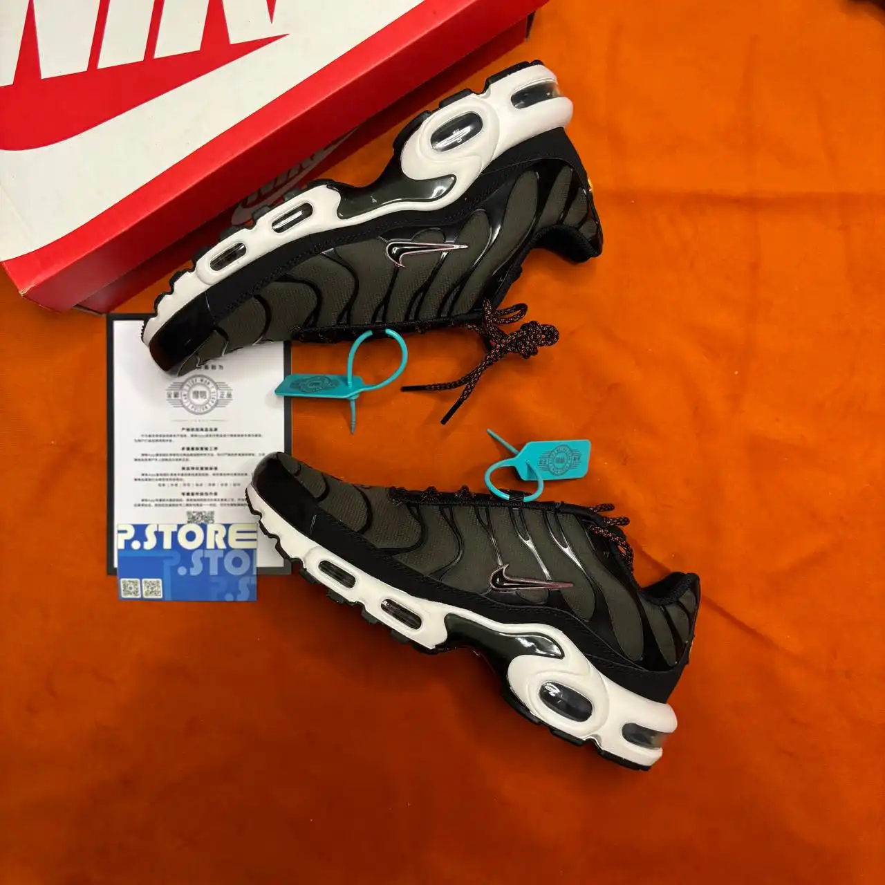 Nike Air Max TN Plus Cargo Khaki-Black Phantom размер 8.5 US - Обувь (Одежда) в Пенза