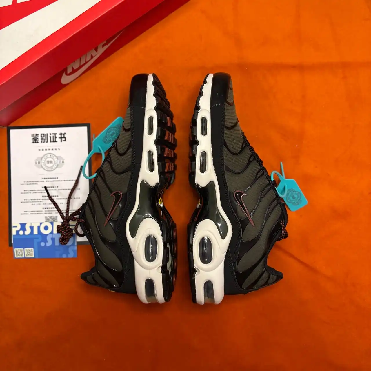 Nike Air Max TN Plus Cargo Khaki-Black Phantom размер 8.5 US - Обувь (Одежда) в Пенза